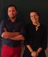 Profesores Rodrigo Vera y Laura Gallardo