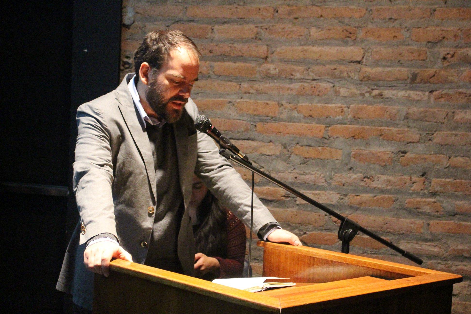 El académico de la Pontificia Universidad Católica del Perú y Coordinador del Grupo de Trabajo Desigualdades Urbanas de CLACSO Manuel Dammert, también ofreció un discurso inaugural.