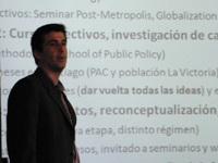 Dr. en Planificación Urbana de la University College of London, Ernesto López, Director Académico y Relaciones Internacionales