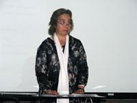 Académica FAU Marcela Pizzi, quien es una de las coejecutora del Proyecto