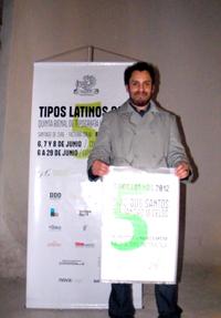 Diseñador Roberto Osses en Tipos Latinos 2012