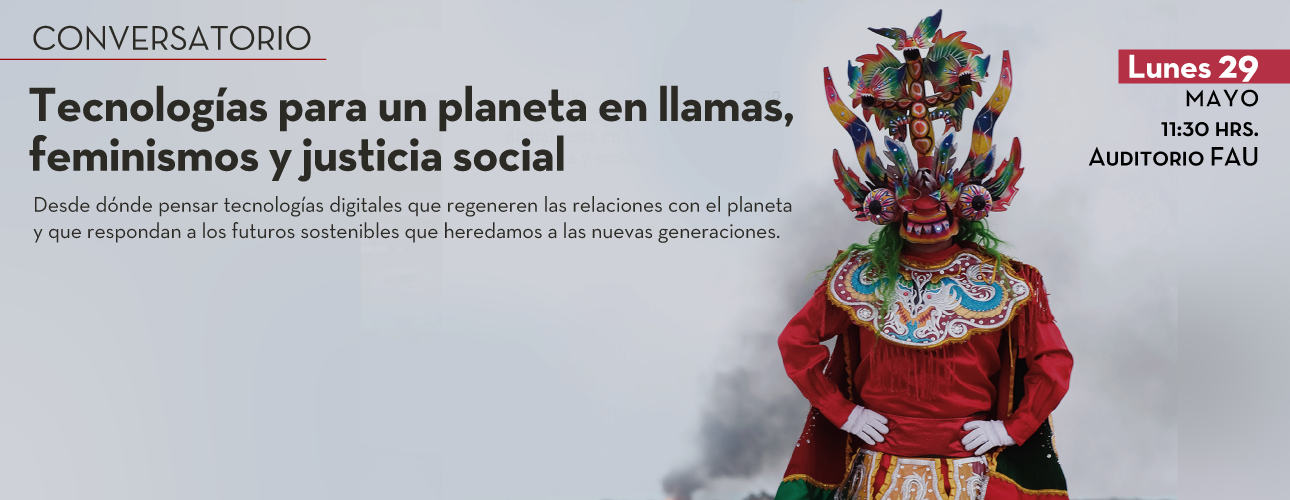 Paz Peña Ochoa presenta Tecnologías para un planeta en llamas