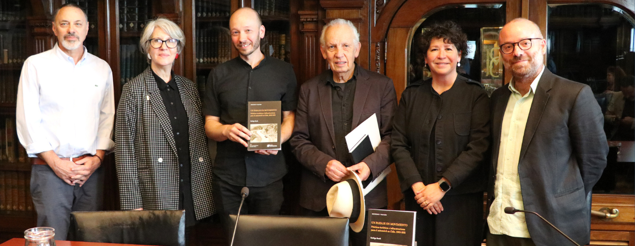 Presentan libro “Un paisaje en movimiento: prácticas turísticas e infraestructuras para el automóvil en Chile, 1902-1931