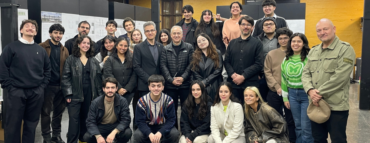 Roberto Bannura en FAU realizó el Taller Arquitectura Internacional
