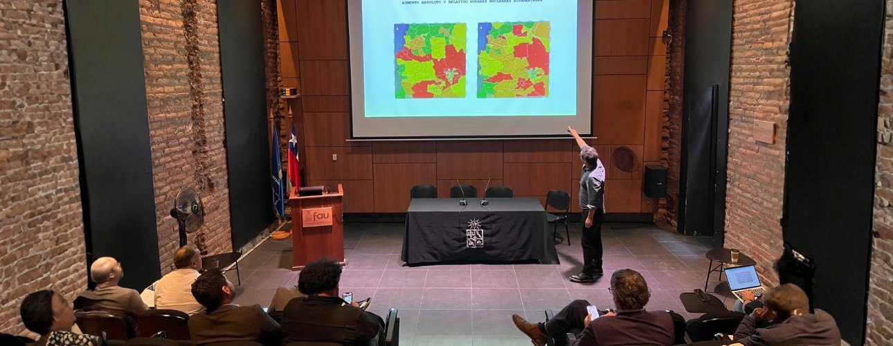 U. de Chile presenta Atlas que proyecta hogares al 2035 para políticas públicas ajustadas a los cambios demográficos y territoriales del país