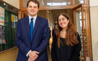 Bernardo Aylwin y María Ileana Menchaca.