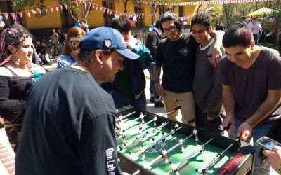 Se realizaron juegos típicos organizados por los estudiantes en el que participó la comunidad FAU.