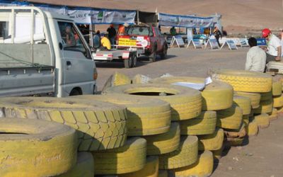 Estudiantes de Diseño destacan en Carrera Solar Atacama con vehículo hecho con colihue