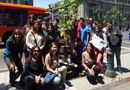 Curso de la FAU participó de festival protegiendo árboles de la ciudad
