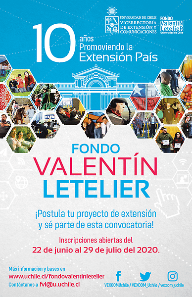 Fondo Valentín Letelier Convocatoria 2020 Facultad De Arquitectura Y Fondo Valentín Letelier Convocatoria 2020 Facultad De Arquitectura Y