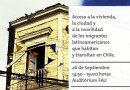 Destacados expositores participarán en seminario sobre migrantes y ciudad en la FAU