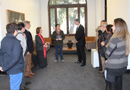 Estudiantes de la FAU recibieron Beca Santander